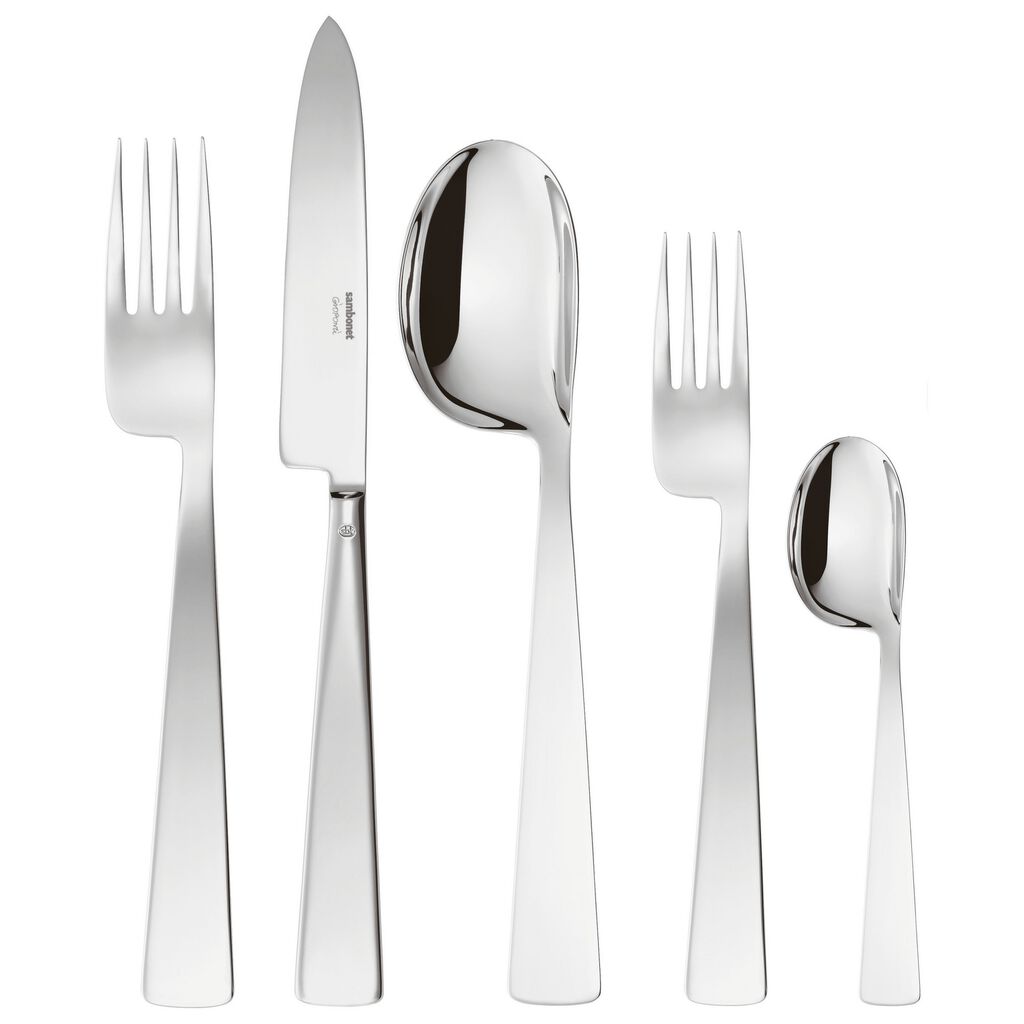 Flatware place setting, 5 pieces, Hollow Handle Orfèvre image number 0