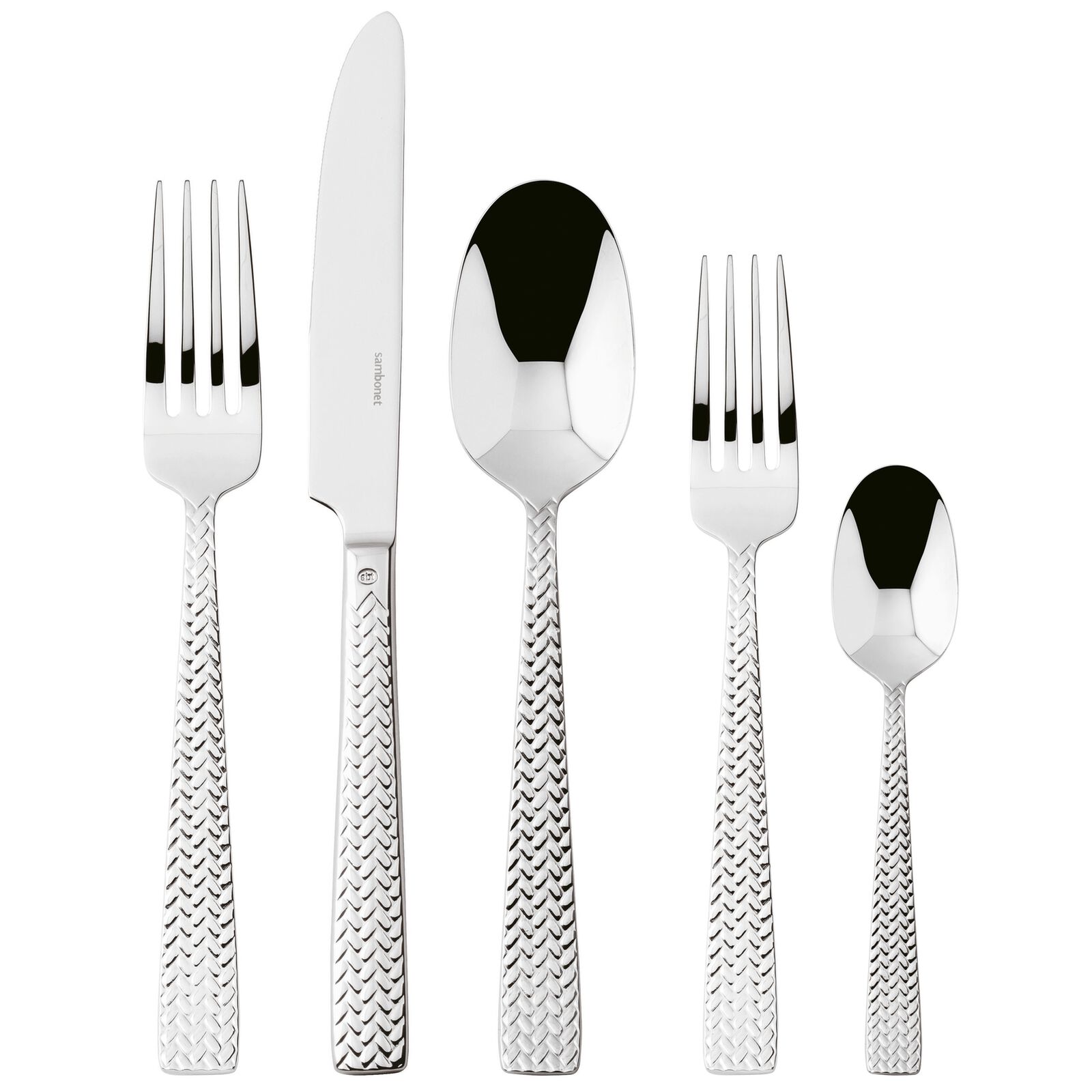 Flatware place setting, 5 pieces  image number null