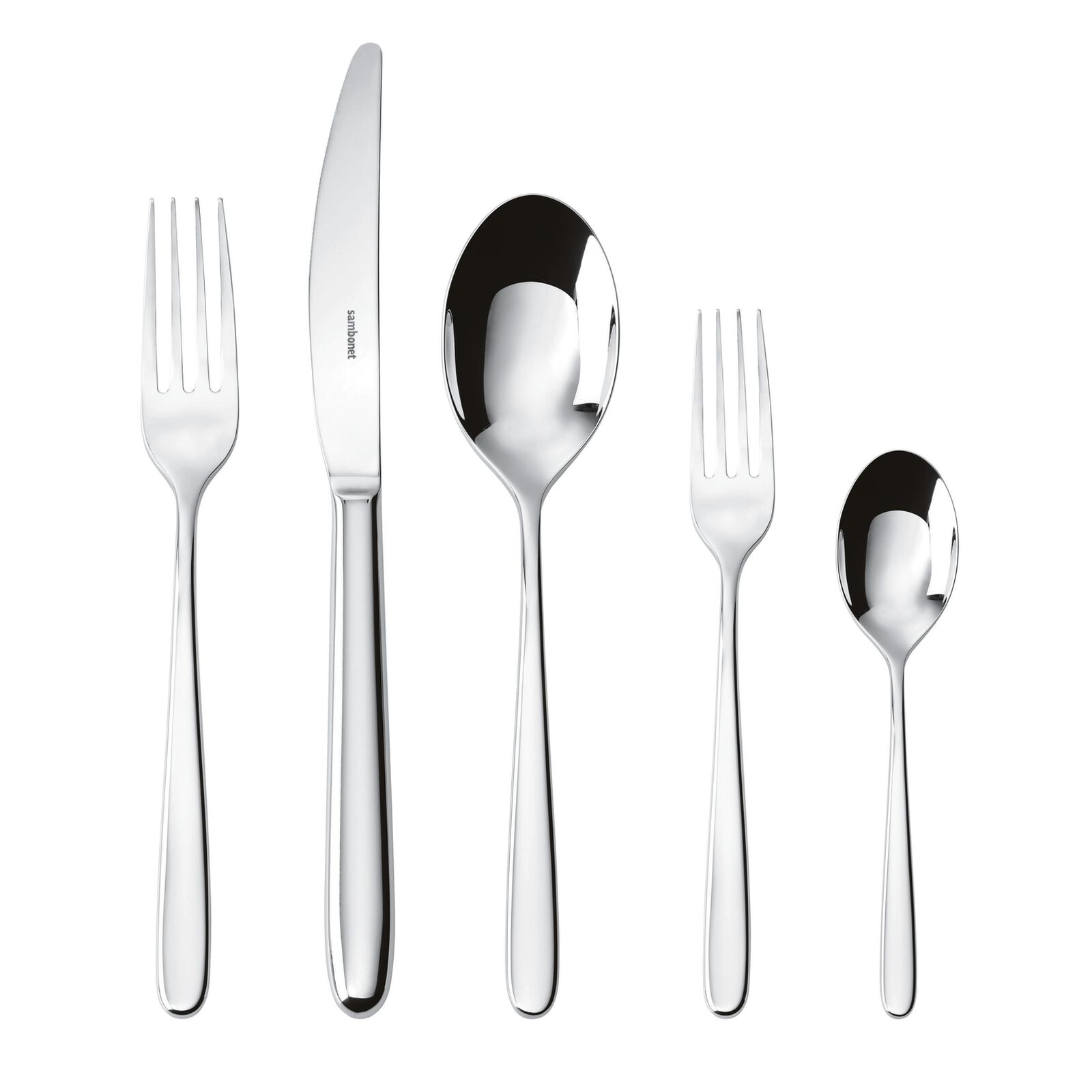 Cutlery place setting, 5 pieces  image number null