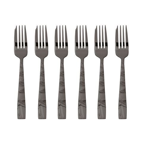 6 cake forks set 