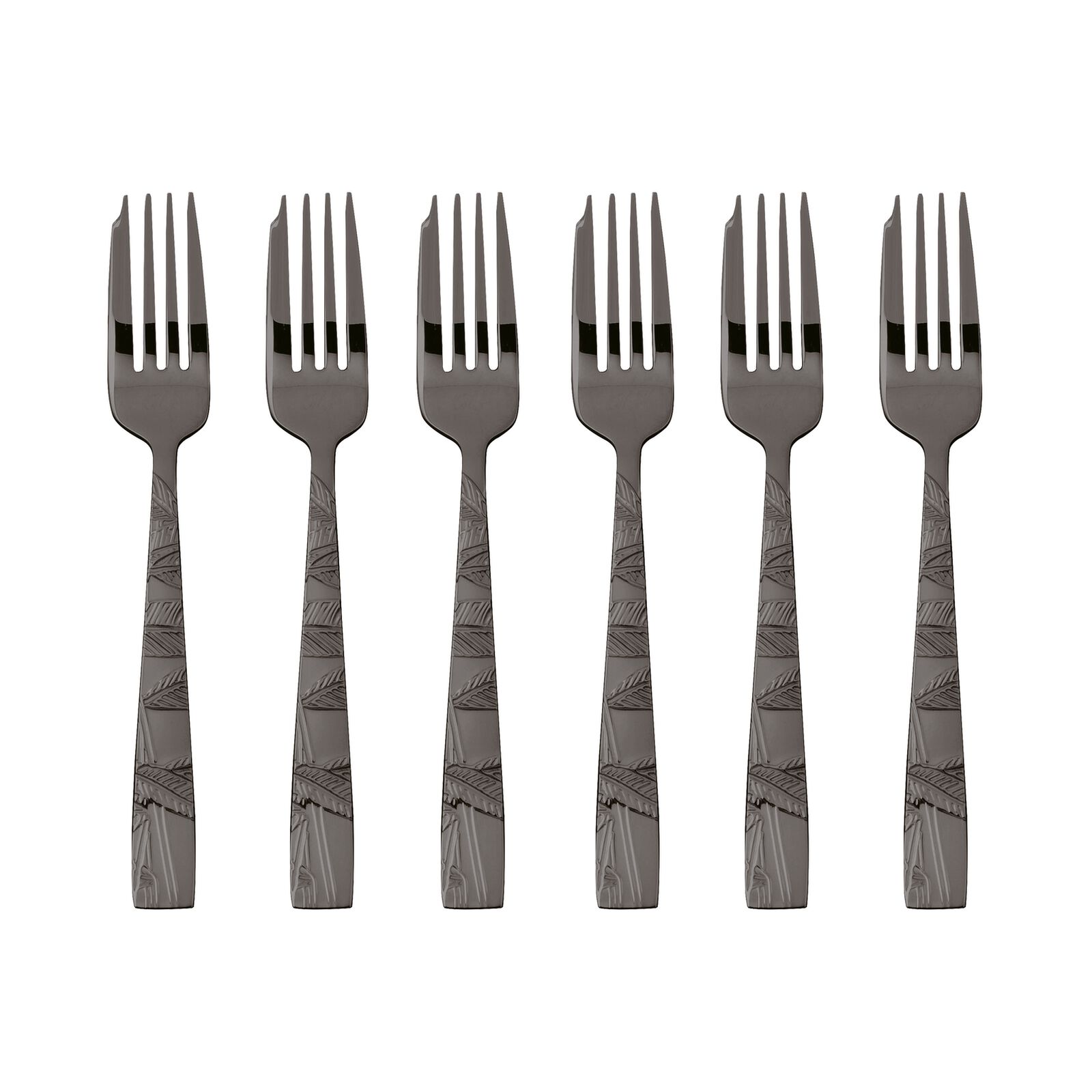6 cake forks set  image number null