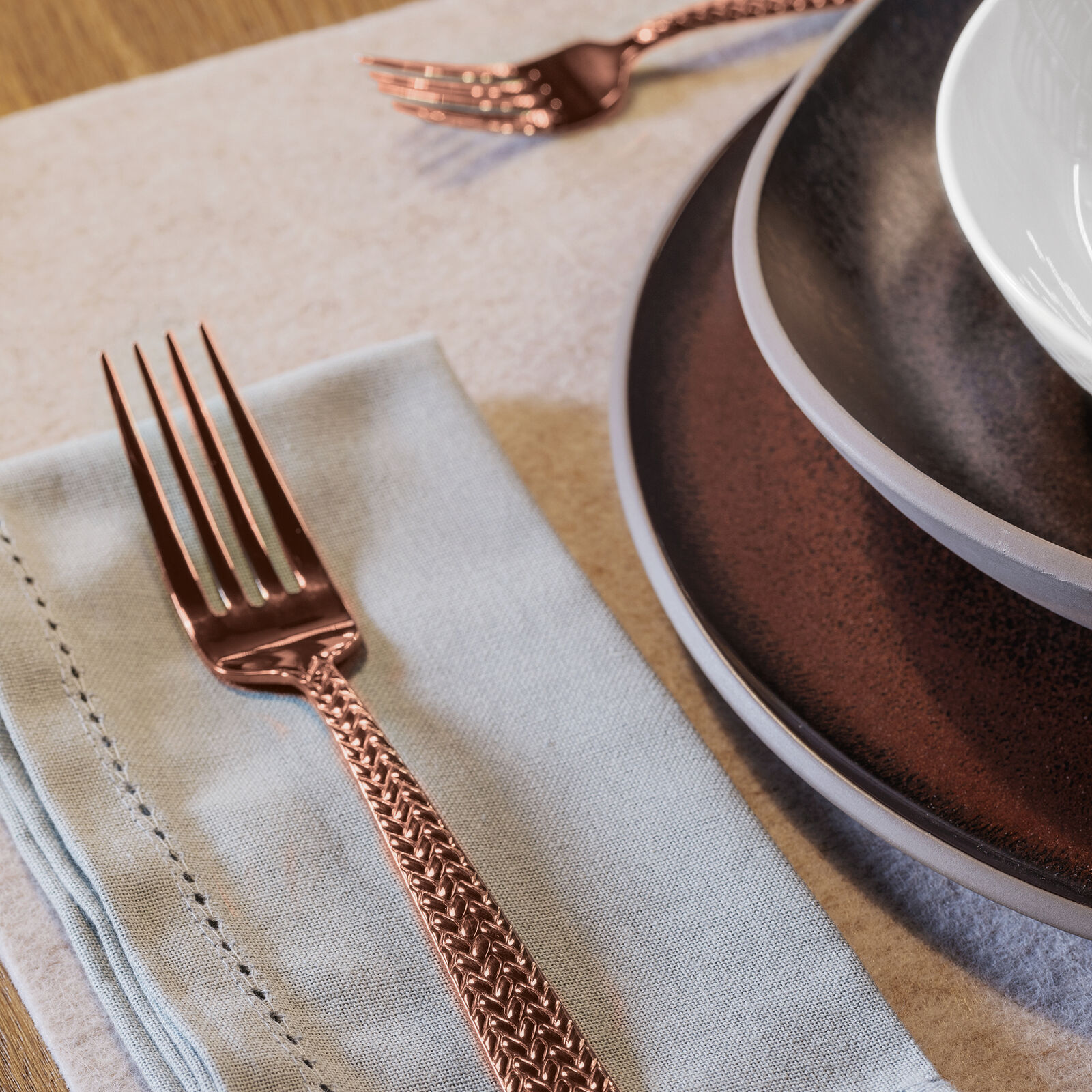 Flatware place setting, 5 pieces  image number null