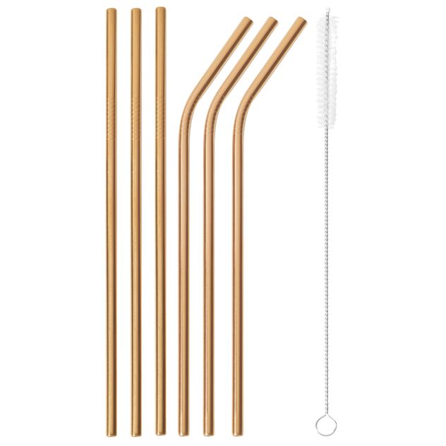 Straws with brush  image number 0