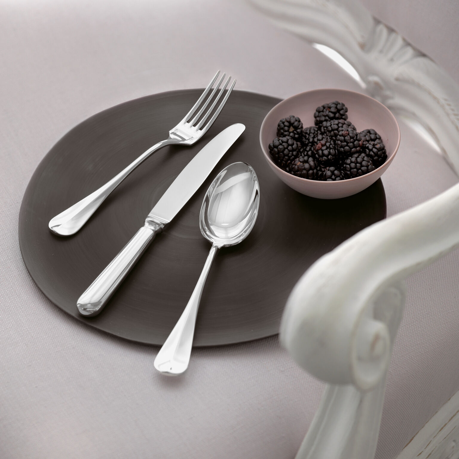 Table fork , Mirror Steel, Baguette, Sambonet