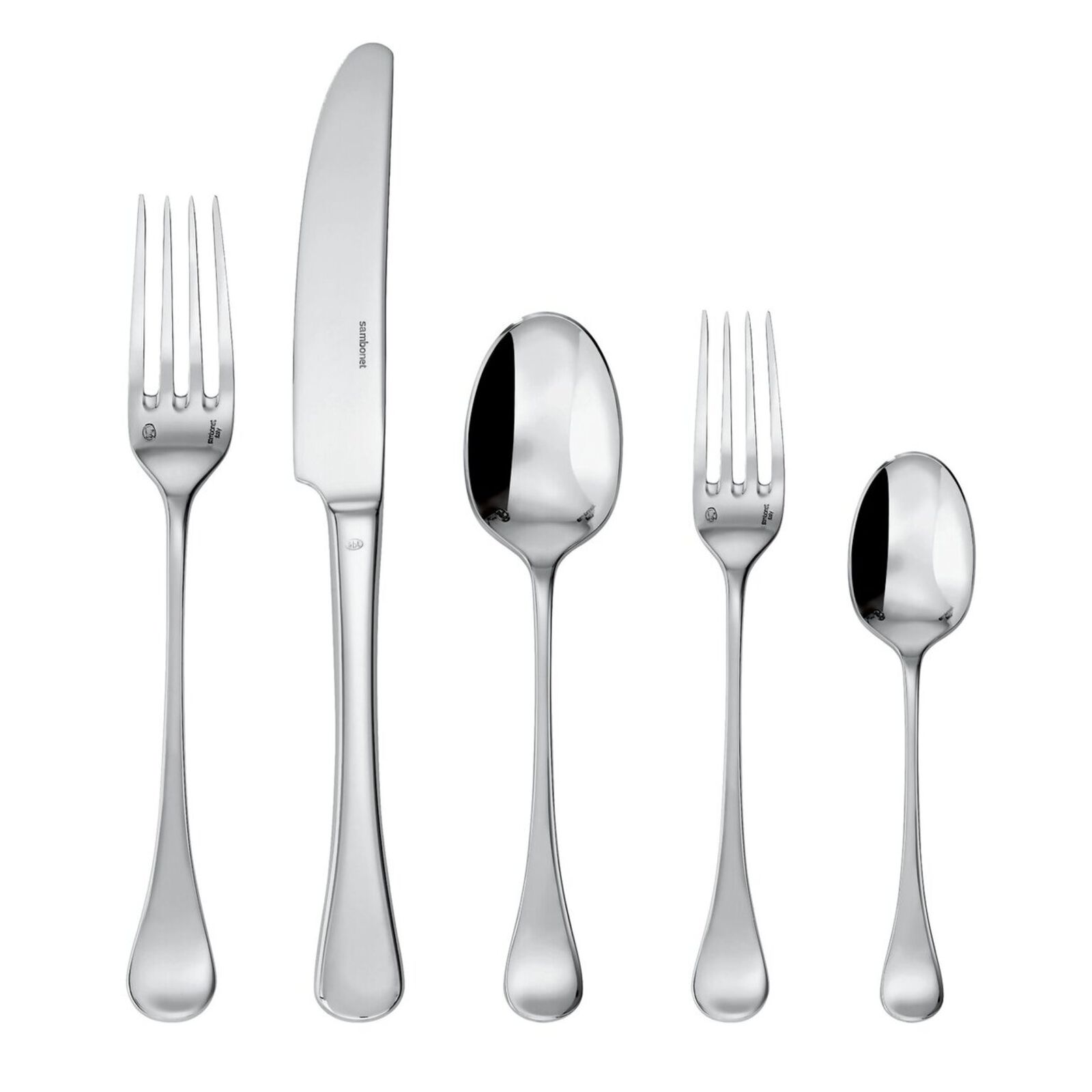Cutlery place setting, 5 pieces  image number null