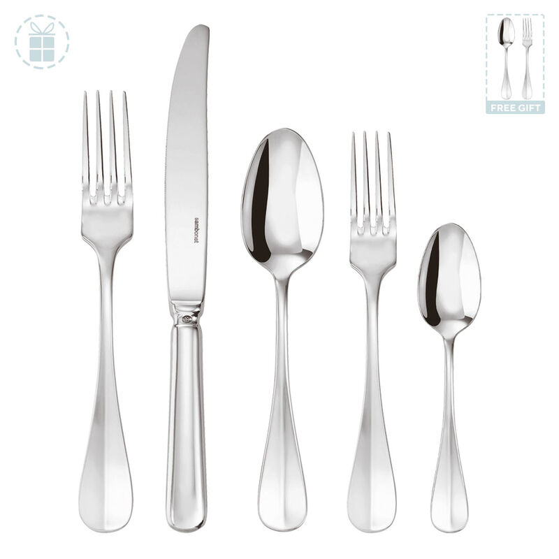 Flatware place setting, 20 pieces