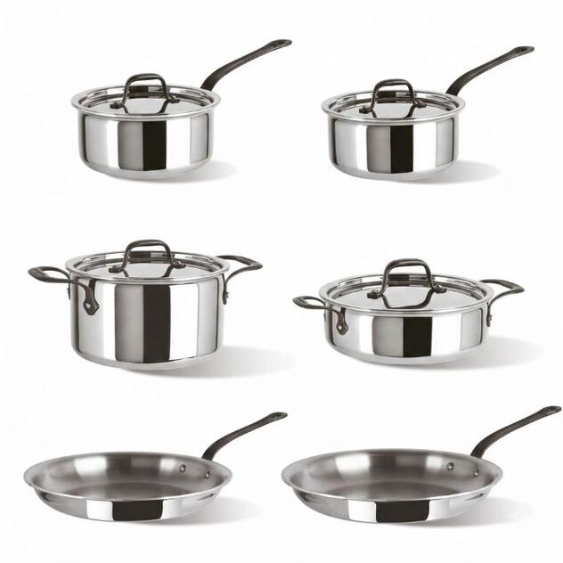 Home Chef Stainless Steel 10 Piece Set image number 1