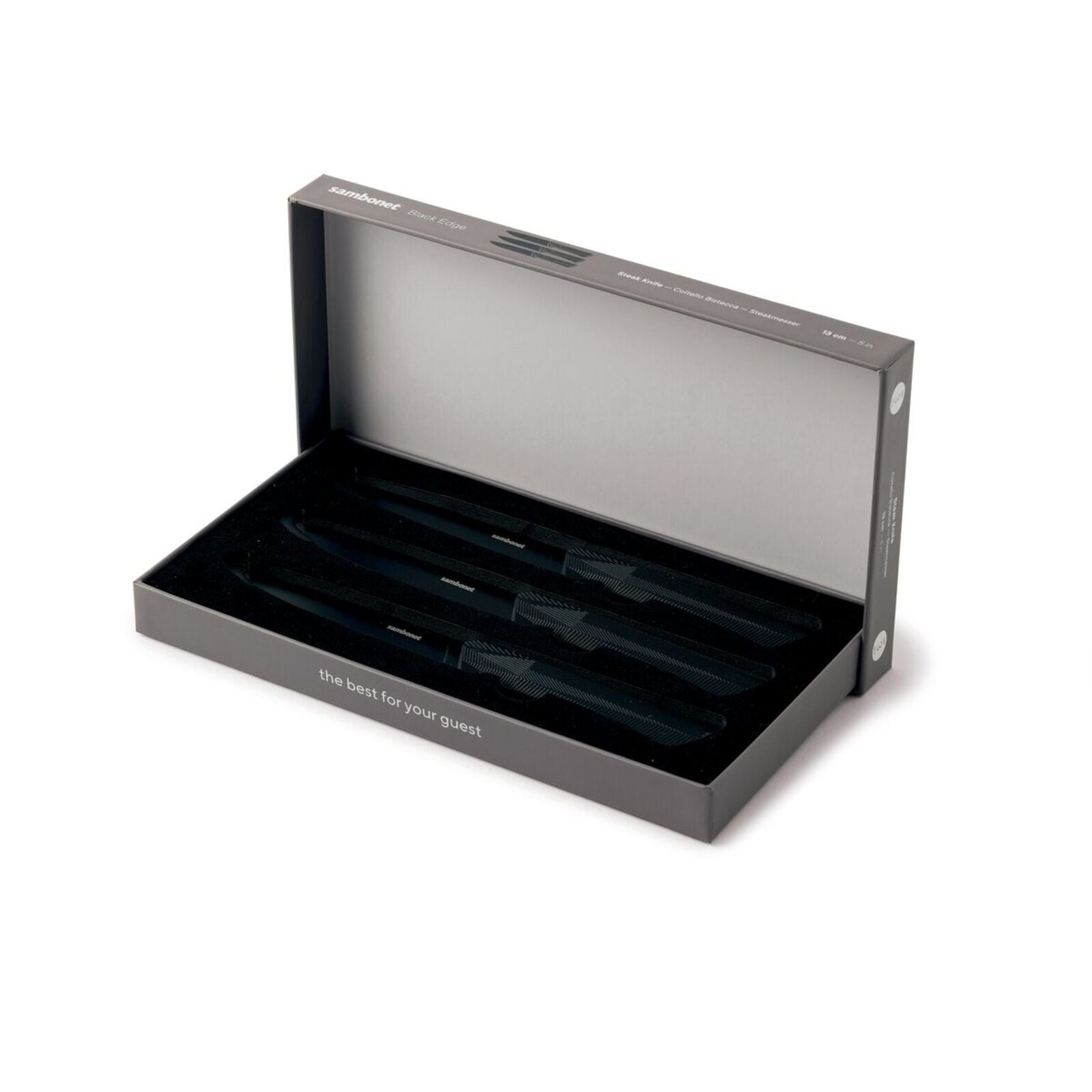 3 steak knives set  image number null