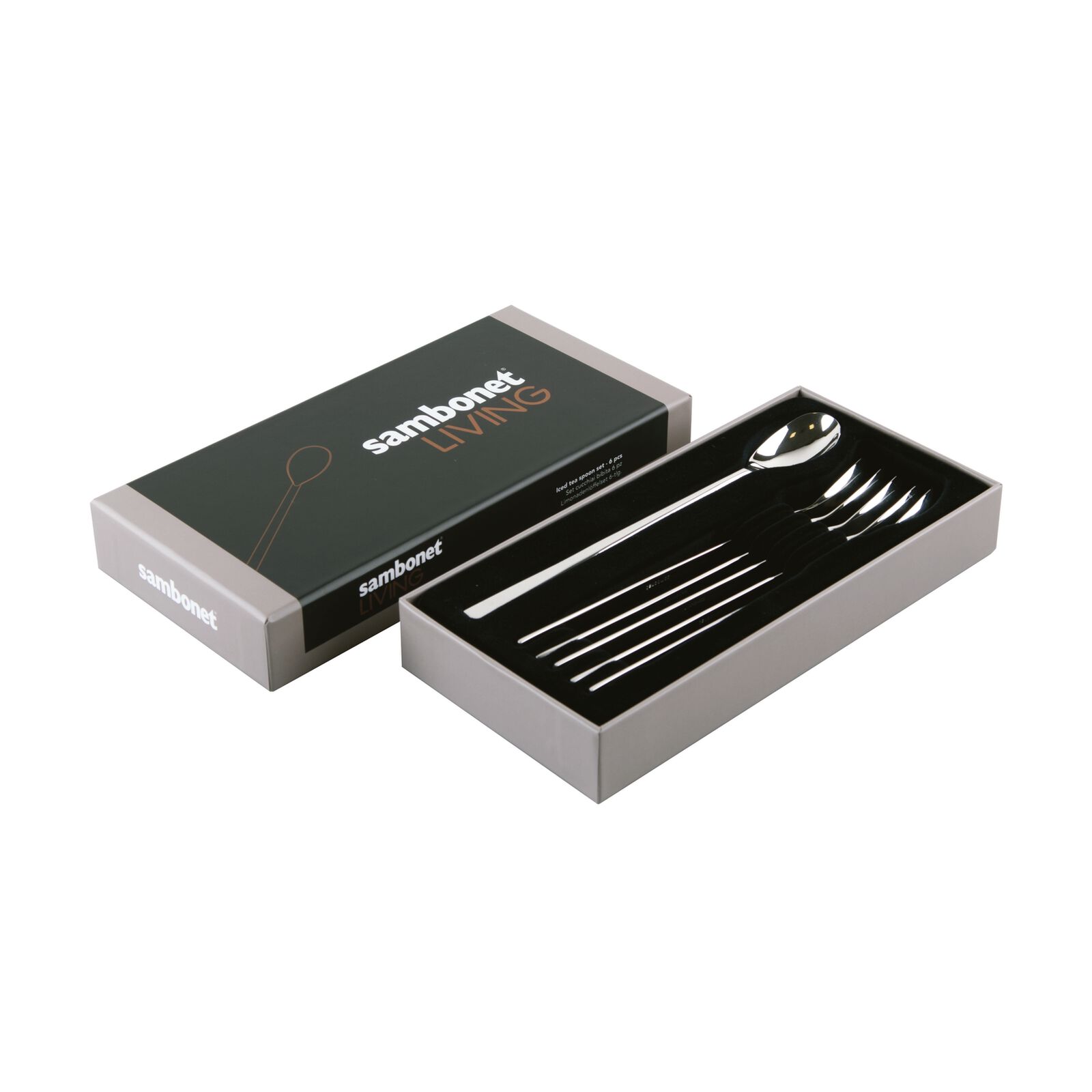 6 ice tea spoons set  image number null